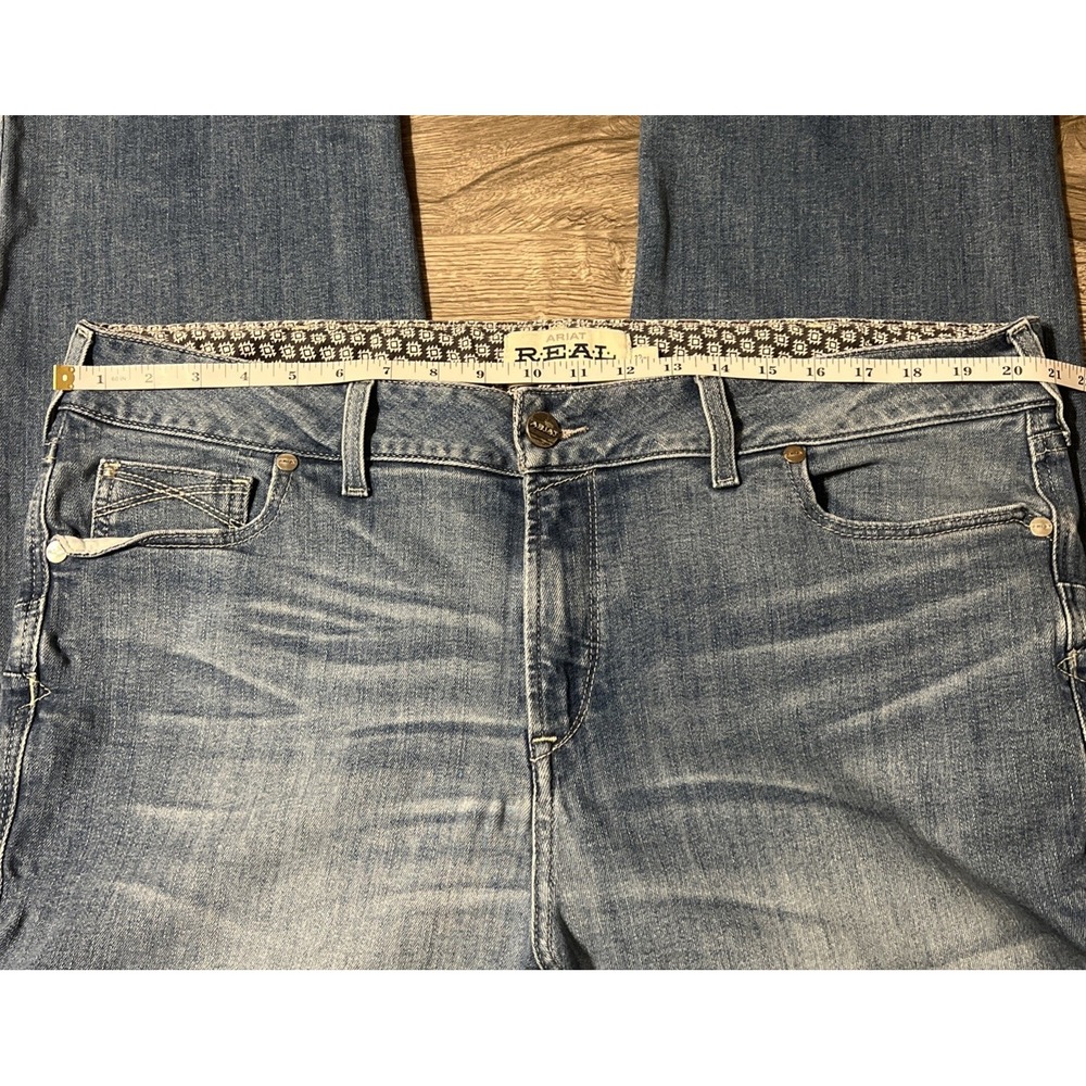 Ariat Women's R.E.A.L. Perfect Rise Clover Straight Jeans Size 22WL (42x35) - Picture 6 of 11